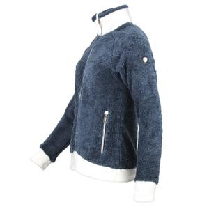 Women's zipped fleece Peak Mountain Coral Sherpa 300G image-2