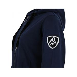 Sweatshirt Baumwolle Full Zip Damen Peak Mountain French Terry image-4