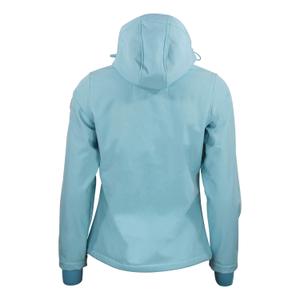 Women's softshell hooded jacket Peak Mountain Aclaude image-1