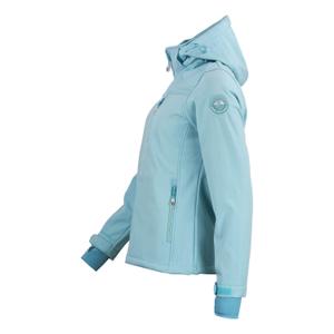 Women's softshell hooded jacket Peak Mountain Aclaude image-2