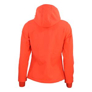 Women's softshell hooded jacket Peak Mountain Aclaude image-1