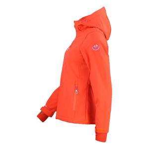 Women's softshell hooded jacket Peak Mountain Aclaude image-2