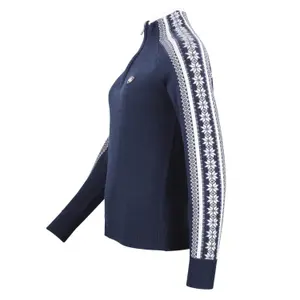 Pullover de gola alta com 1/2 fecho para mulher Peak Mountain Adomino image-2