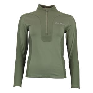 Camiseta de manga larga con cremallera para mujer Peak Mountain Aramis