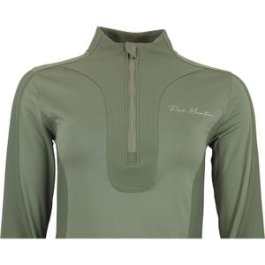 Camiseta de manga larga con cremallera para mujer Peak Mountain Aramis image-3