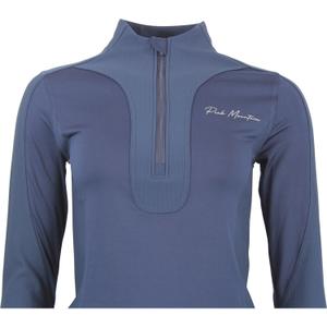 Camiseta de manga larga con cremallera para mujer Peak Mountain Aramis image-3