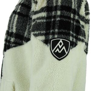 Women's zipped fleece Peak Mountain Sherpa 350G image-2