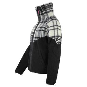 Women's zipped fleece Peak Mountain Sherpa 350G image-2