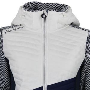 Women’s fleece jacket with quilted panels Peak Mountain Amir image-3