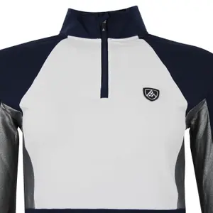 T-shirt 1ere peau avec zip femme Peak Mountain image-3