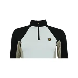 T-shirt 1ere peau avec zip femme Peak Mountain image-3