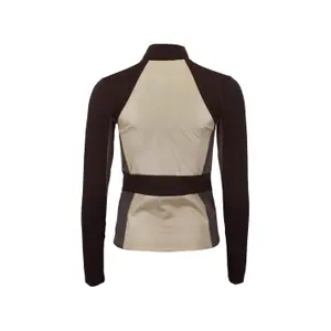 T-shirt 1ere peau avec zip femme Peak Mountain image-1