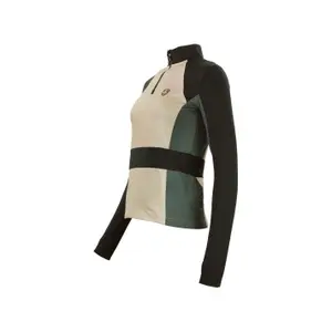 T-shirt 1ere peau avec zip femme Peak Mountain image-2