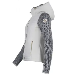 Chaqueta polar con capucha desmontable y paneles acolchados mujer Peak Mountain Andomo image-2