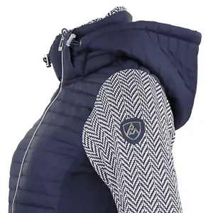 Chaqueta polar con capucha desmontable y paneles acolchados mujer Peak Mountain Andomo image-4