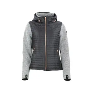 Casaco de lã acolchoado com capuz para mulher Peak Mountain image-0