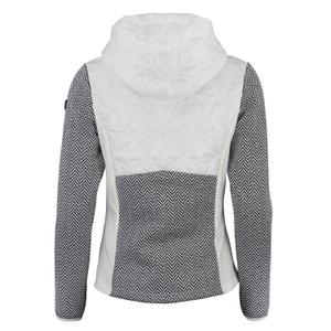 Gevoerde hoodie met rits voor dames Peak Mountain image-1