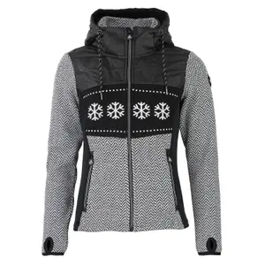 Gevoerde hoodie met rits voor dames Peak Mountain image-0