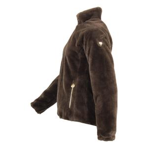 Women's faux fur fleece jacket Peak Mountain Arendel image-3