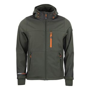 Softshell hooded jacket Peak Mountain Cabra