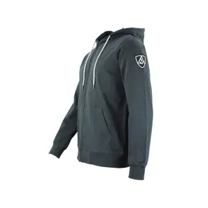 Full-zip cotton sweatshirt Peak Mountain French Terry image-1