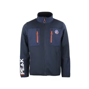 candy-qi-m-marine-orange-fleece-with-softshell-panels-peak-mountain-candy-navy-orange