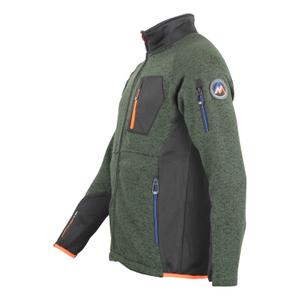 Two-tone fleece jacket Peak Mountain Club image-1