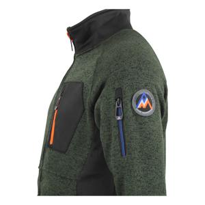 Two-tone fleece jacket Peak Mountain Club image-3