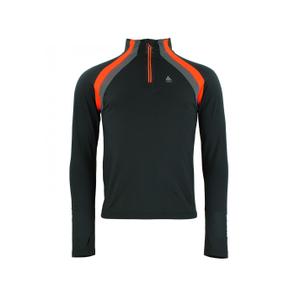 cranium-cx-noir-t-shirt-con-zip-peak-mountain-nero