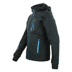 Softshelljacke für Kinder Peak Mountain Ecanne image-2