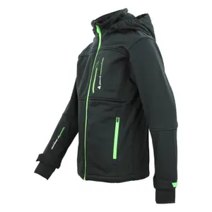 Softshelljacke für Kinder Peak Mountain Ecanne image-2