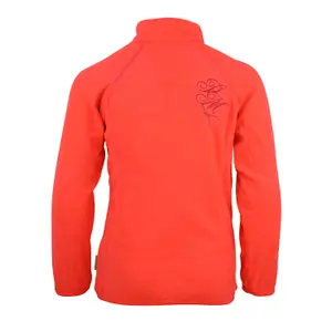 Micro fleece half zip sweatshirt for girls Peak Mountain Gafine image-1