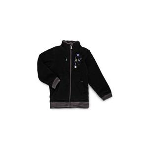 garil-xj-noir-girl-s-fleece-peak-mountain-black