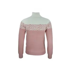 Jersey de mujer con media cremallera y cuello alto Peak Mountain Akar image-1