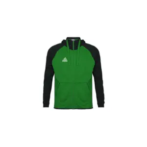 nw6804-0502-sweatshirt-bicolore-zippe-a-capuche-peak-elite-vert-foret