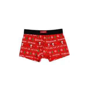Children's boxer shorts Peanuts Tween Merry Christmas image-0