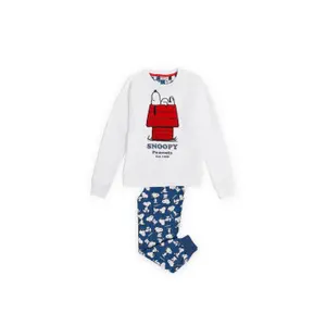 Girls' long-sleeve pyjamas Peanuts Snoopy Home image-0