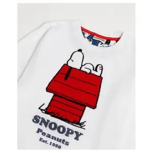 Girls' long-sleeve pyjamas Peanuts Snoopy Home image-3