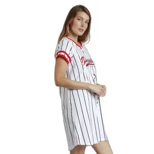 Camisa de noite da mulher Peanuts Snoopy Strike image-1