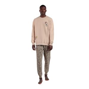 Plüsch-Pyjama mit langen Ärmeln Peanuts Beagle Scouts