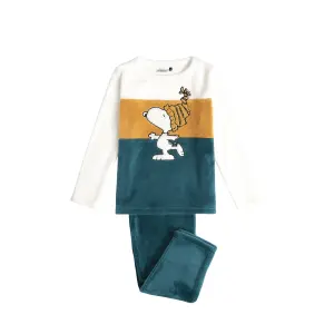 Warm long-sleeved pyjamas for girls Peanuts Warm & Cozy image-0