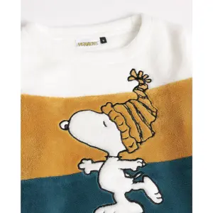 Warm long-sleeved pyjamas for girls Peanuts Warm & Cozy image-3