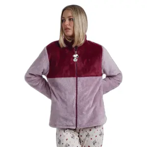 Accappatoio caldo a maniche lunghe donna Peanuts Love is a Best Friend image-0