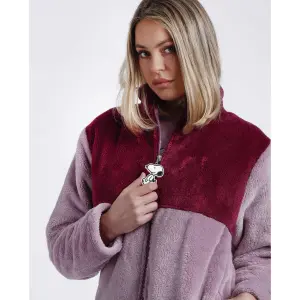 Accappatoio caldo a maniche lunghe donna Peanuts Love is a Best Friend image-3