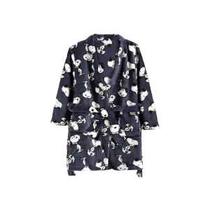 Child's warm long-sleeve bathrobe Peanuts Snoopy Home image-0