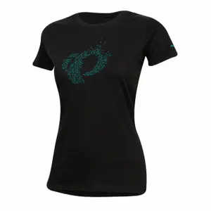 T-shirt feminina em algodão orgânico com gola redonda Pearl Izumi image-0