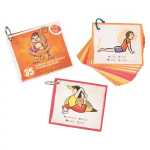 Educational games mini cards postures and emotions Peda Yoga image-0