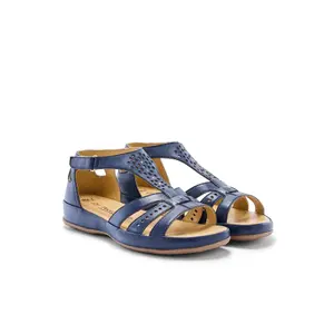 Sandali in cuoio traforati da donna Pédiconfort image-2