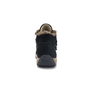 Women's suede leather ankle boots with Velcro straps Pédiconfort image-3