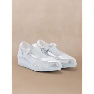 Baby Hook-and-Loop Leather Shoes for Girls Pédiconfort image-3